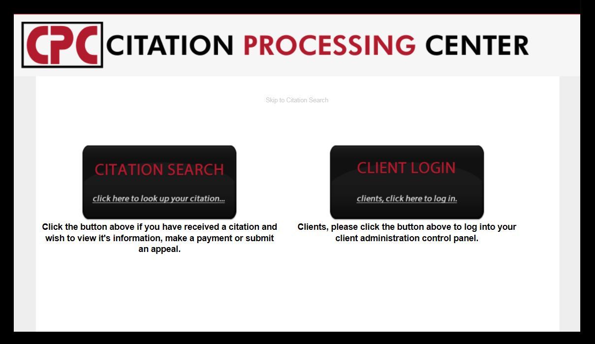 Citation Processing Center