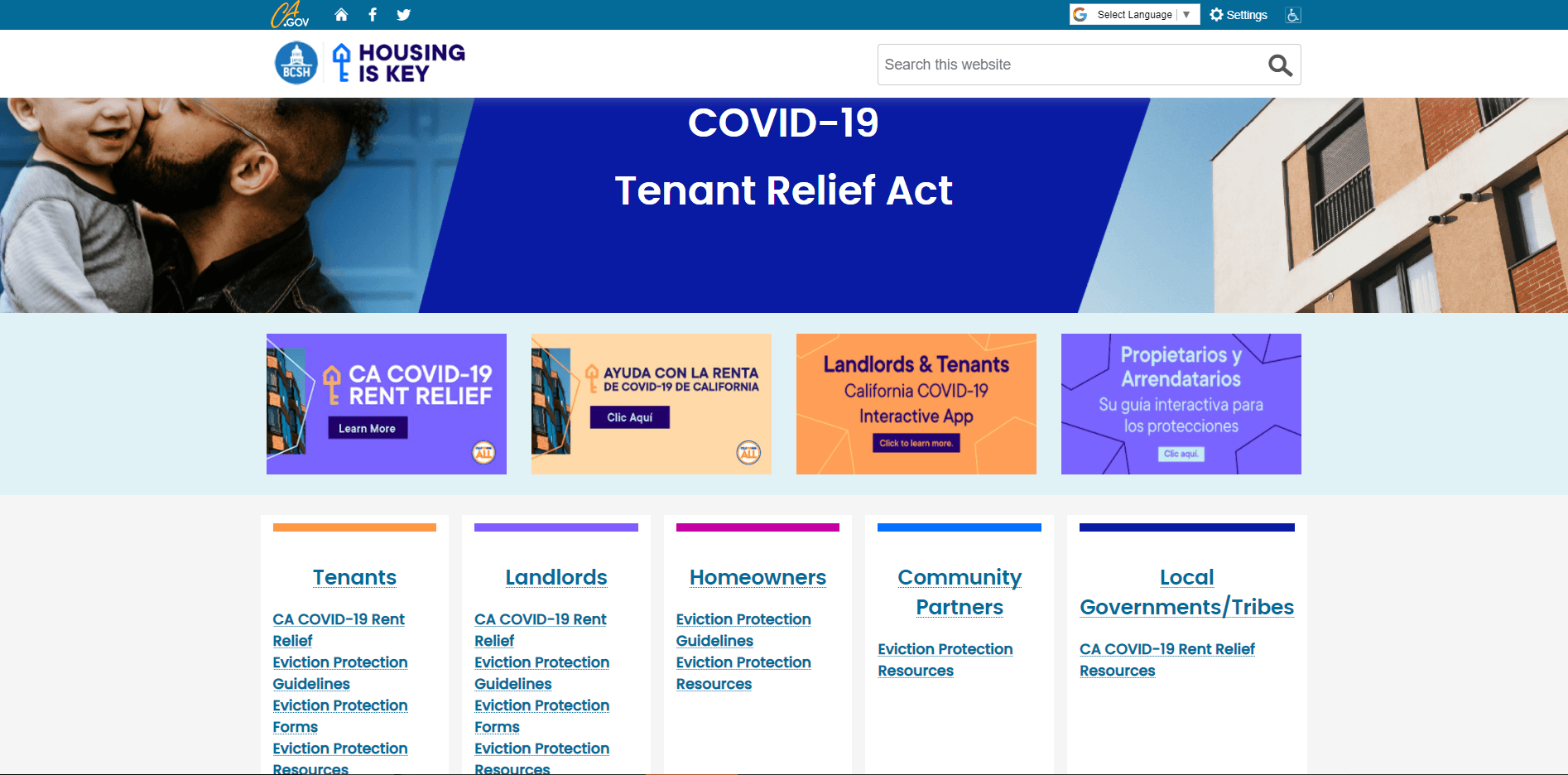 Tenant Relief Act